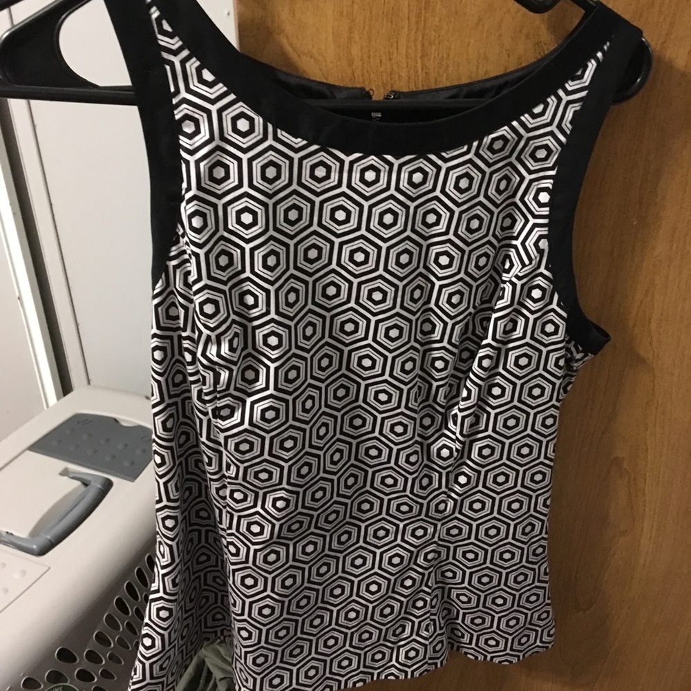 Peplum tank top